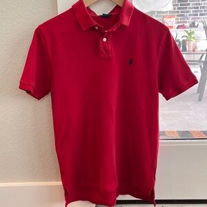 Authentic red Ralph Lauren Boys Polo size Xl 18 / 20